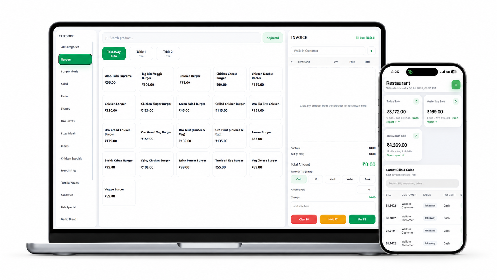 Super Helt POS dashboard preview